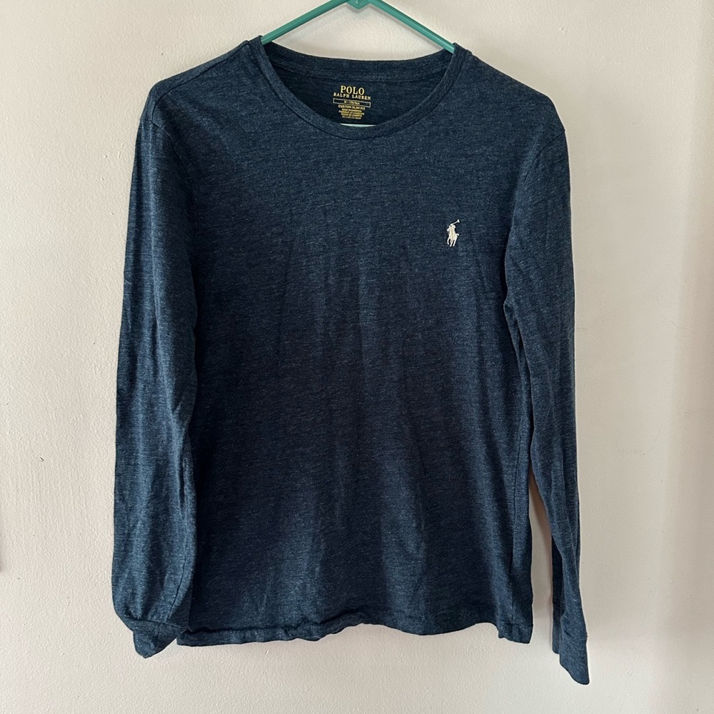 Polo Ralph Lauren long sleeve custom slim fit tee